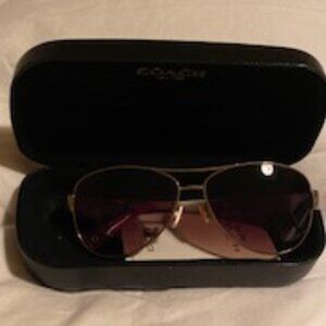COACH LO12 KRISTINA PILOT SUNGLASSES  (HC 7003/L012)